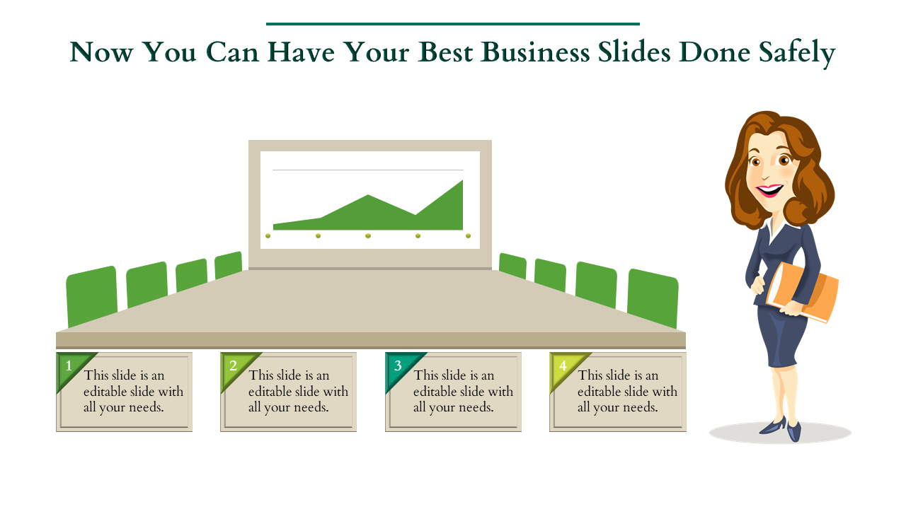 Free - Editable Best Business Slides Template Presentation